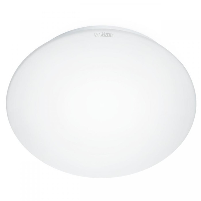 Steinel Innenleuchte RS 16 L, Wandleuchte, Deckenleuchte, 360° Bewegungsmelder, 3-8 m Reichweite,E 27, Max. 60 Watt Standard Sensor, E27 Fassung, Glashaube 7380